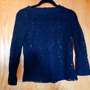 Banana Republic Lace Shirt - Size Small